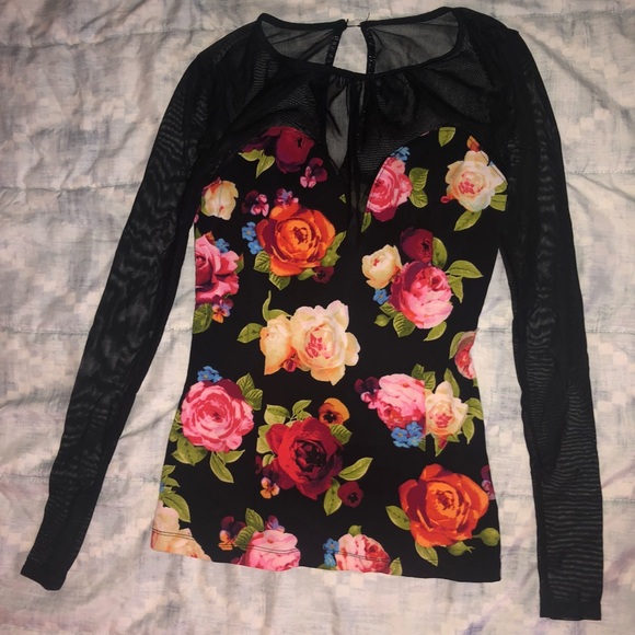 Guess Floral Top - Picture 1 of 2